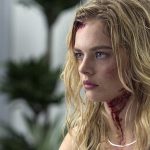 Samara Weaving in "Mayhem" © 2017 RLJE Films