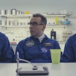 Tim Heidecker, Fred Armisen und John C. Reilly © 2020 Shpwtime in "Moonbase 8"