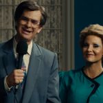 Andrew Garfield und Jessica Chastain in "The Eyes of Tammy Faye" © 2021 Searchlight Pictures