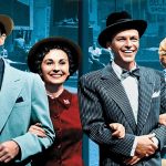 Marlon Brando, Jean Simmons, Frank Sinatra und Vivian Blaine in "Schwere Jungs – leichte Mädchen" (1955) © MGM