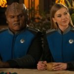 Peter Macon und Adrianne Palicki in "The Orville: New Horizons" © 2022 Hulu/20th Television